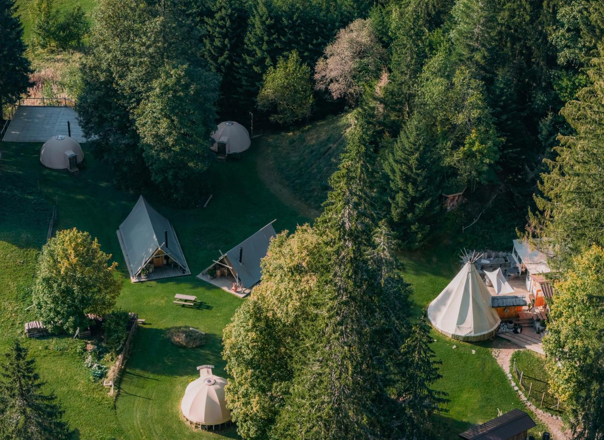 Altipik - Lodges Insolites Mont-Saxonnex Exterior photo