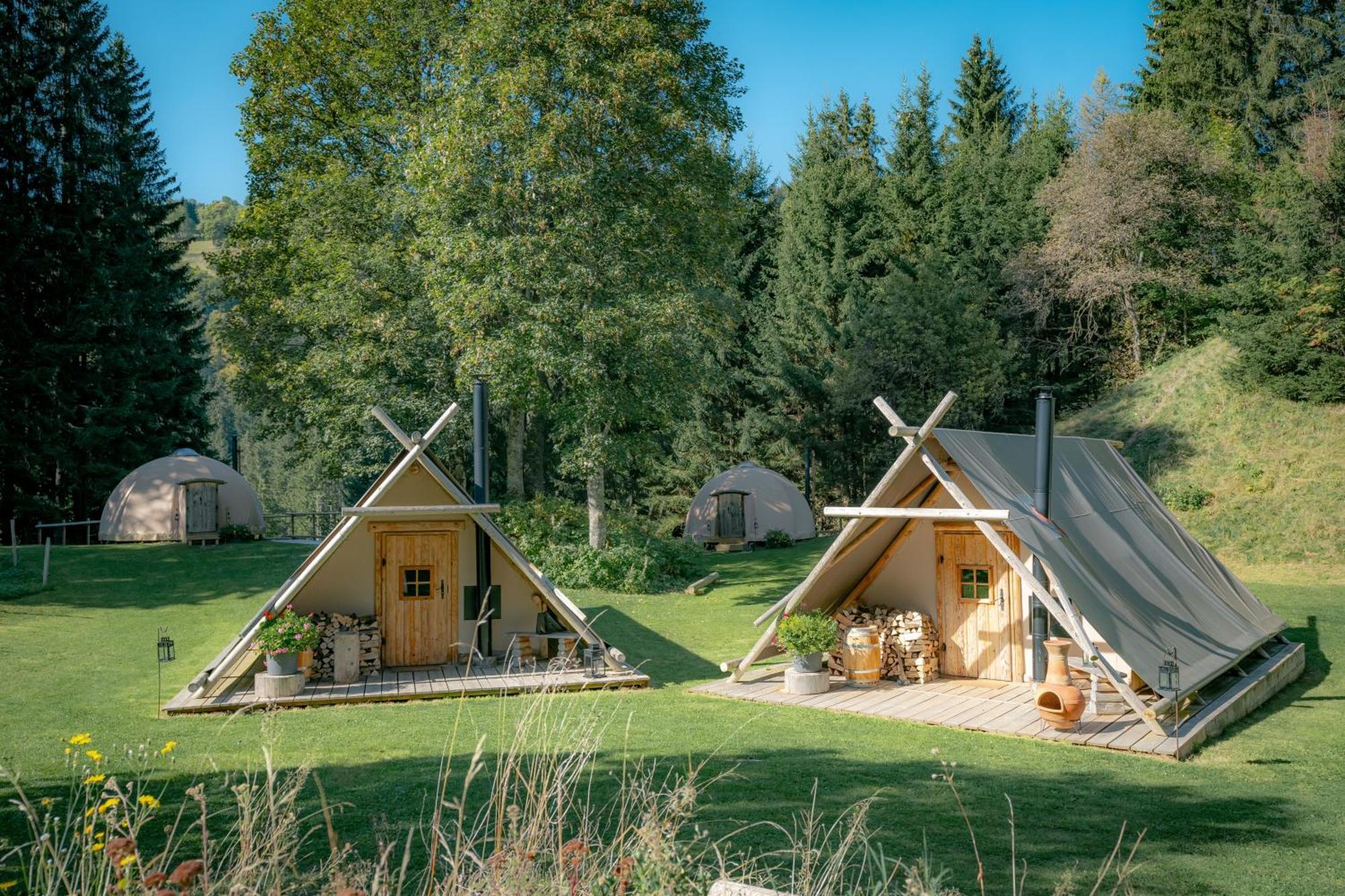 Altipik - Lodges Insolites Mont-Saxonnex Exterior photo